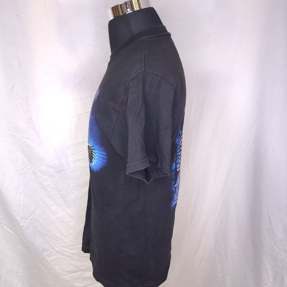 Vtg Lynyrd Skynyrd Medium 2001 Back To The Swamp Tour Concert Rock Eagle T-Shirt - Picture 9 of 13